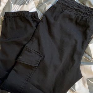 Black Cargo Pants